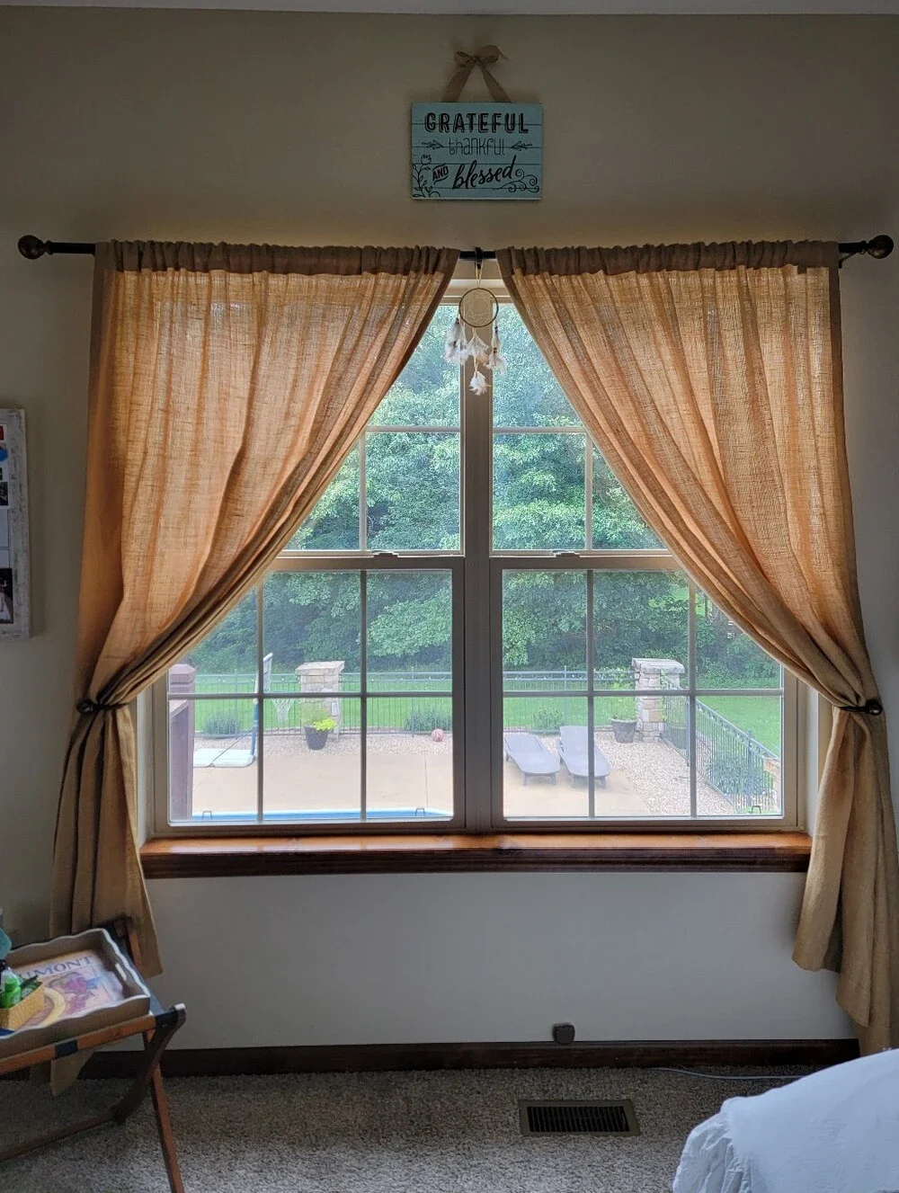 Nate Berkus Burlap Curtain Panels